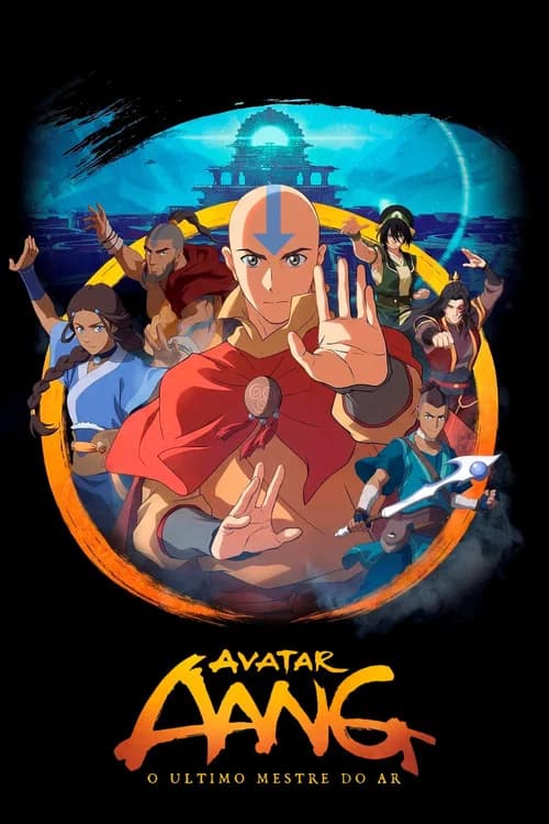 Póster de Avatar Aang: O Último Mestre do Ar